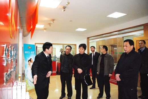 省人才工作目標(biāo)責(zé)任制考核檢查組到仁和集團(tuán)考察