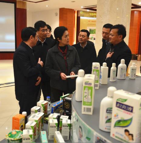 謝茹副省長視察仁和集團(tuán)