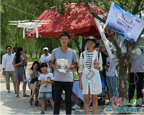 無人機(jī)走進(jìn)仁和藥業(yè)863國(guó)家科技園